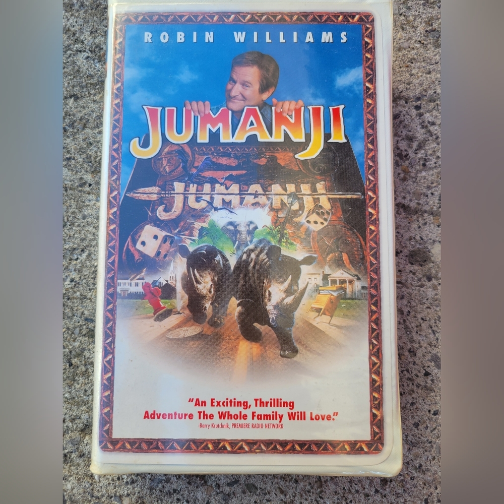 "Jumanji" VHS Tape